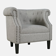 Lily Ash Accent Chair - Ornate Home