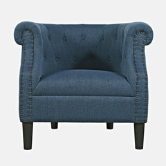 Lily Blue Accent Chair - Ornate Home