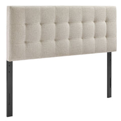 Lily Dove Gray Upholstered King Size Headboard - Ornate Home