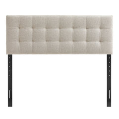 Lily Dove Upholstered Queen Size Headboard - Ornate Home