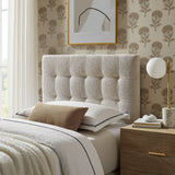 Lily Dove Upholstered Twin Size Headboard - Ornate Home