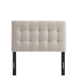 Lily Dove Upholstered Twin Size Headboard - Ornate Home