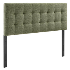 Lily Leaf Upholstered Full Size Headboard - Ornate Home