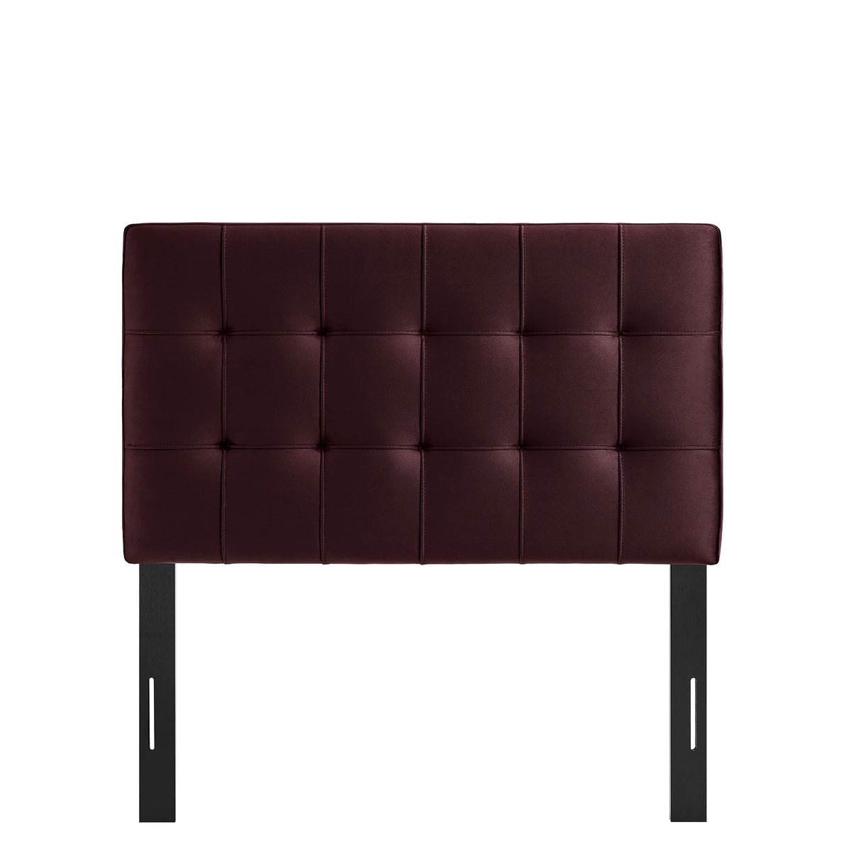 Lily Mulberry Stain-Resistant Performance Velvet Twin Size Headboard - Ornate Home