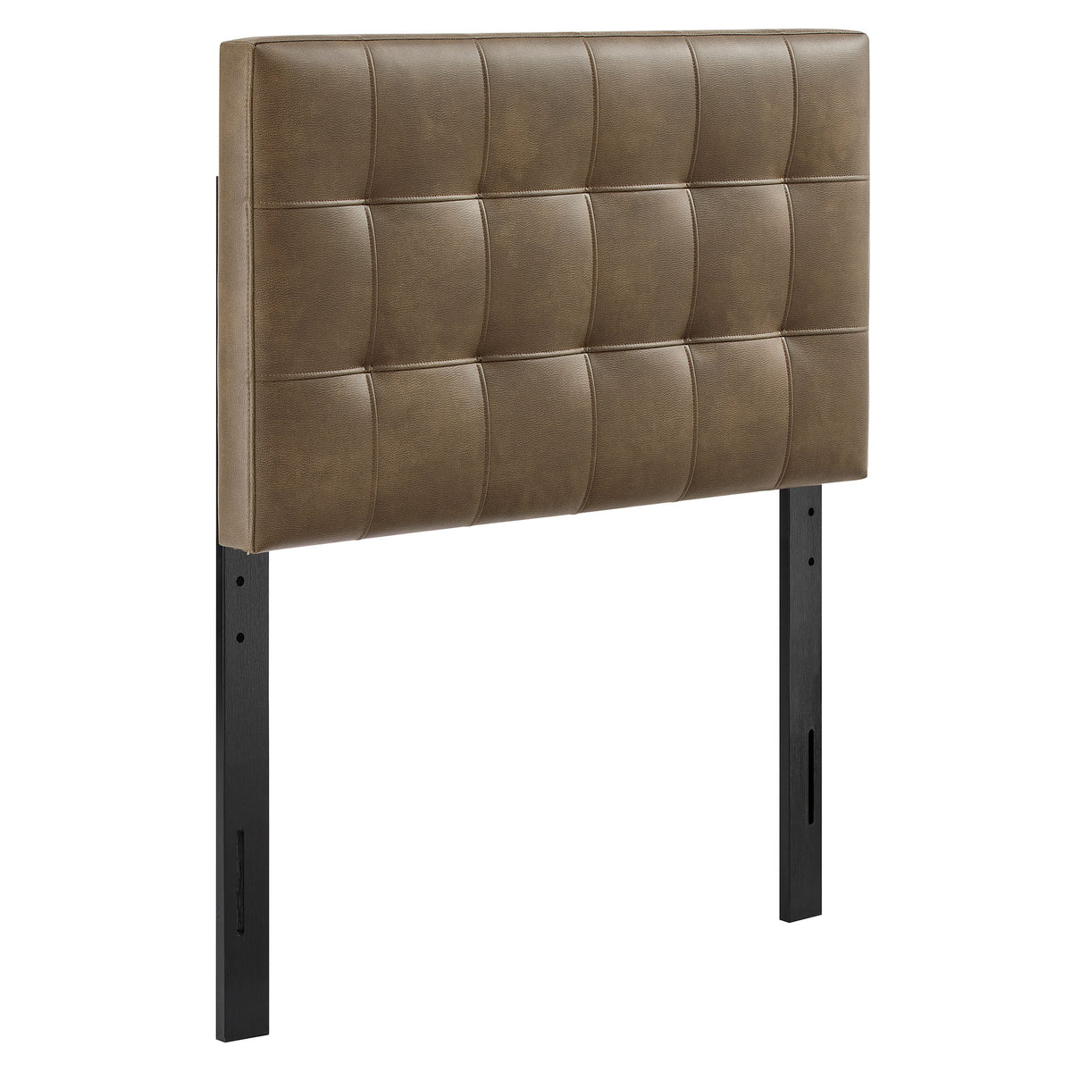 Lily Mushroom Vegan Leather Twin Size Headboard - Ornate Home