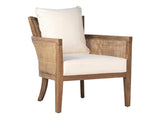 Lily Natural/Off White Occasional Chair - Ornate Home