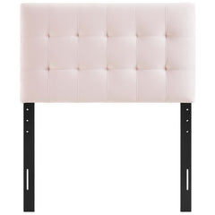 Lily Pink Biscuit Tufted Performance Velvet Twin Headboard - Ornate Home