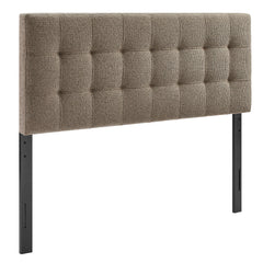 Lily Taupe Upholstered Queen Size Headboard - Ornate Home