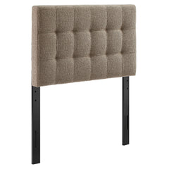 Lily Taupe Upholstered Twin Size Headboard - Ornate Home