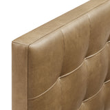 Lily Toast Vegan Leather King Size Headboard - Ornate Home