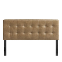 Lily Toast Vegan Leather Queen Size Headboard - Ornate Home