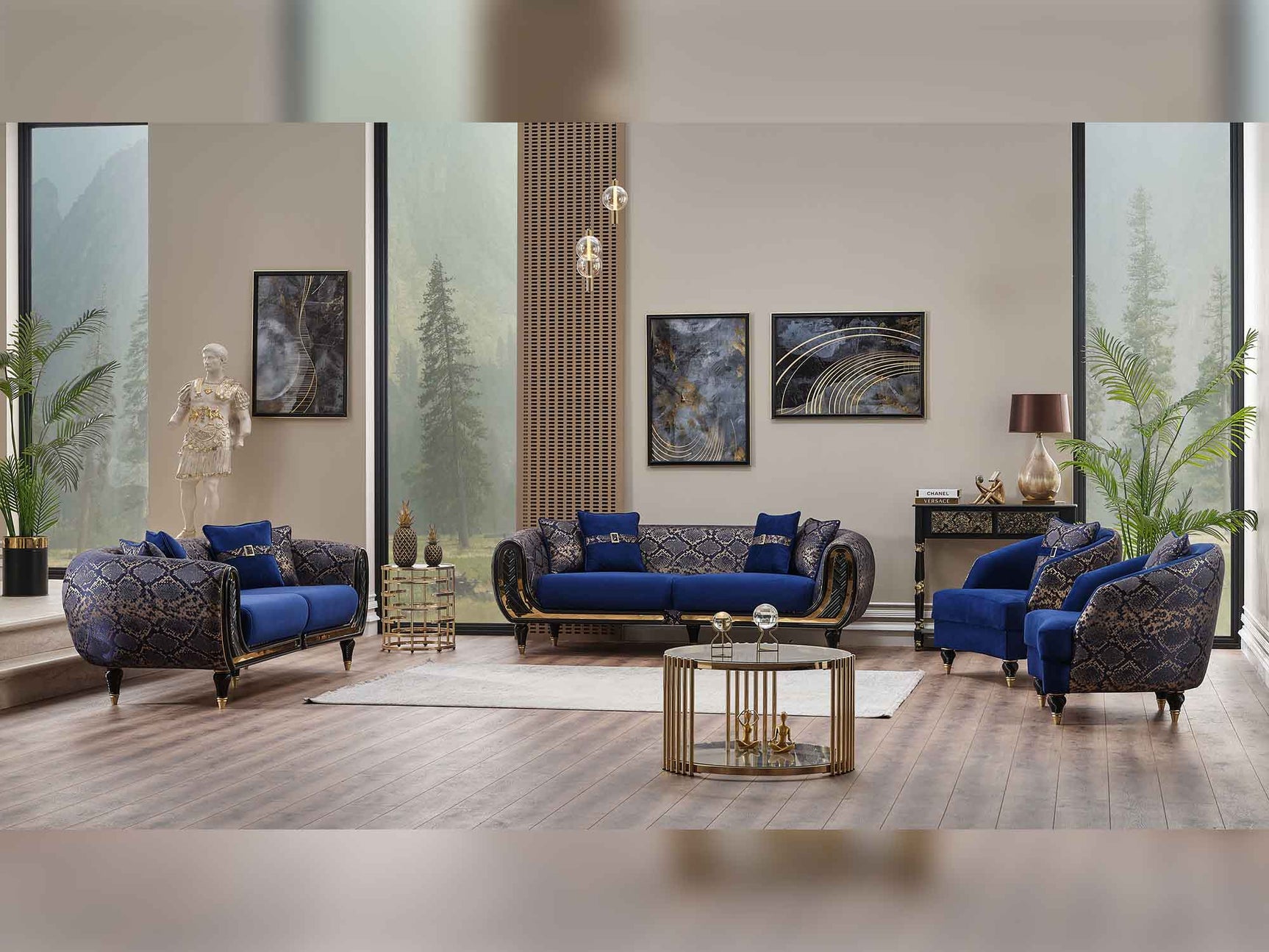 Lima Blue Chair