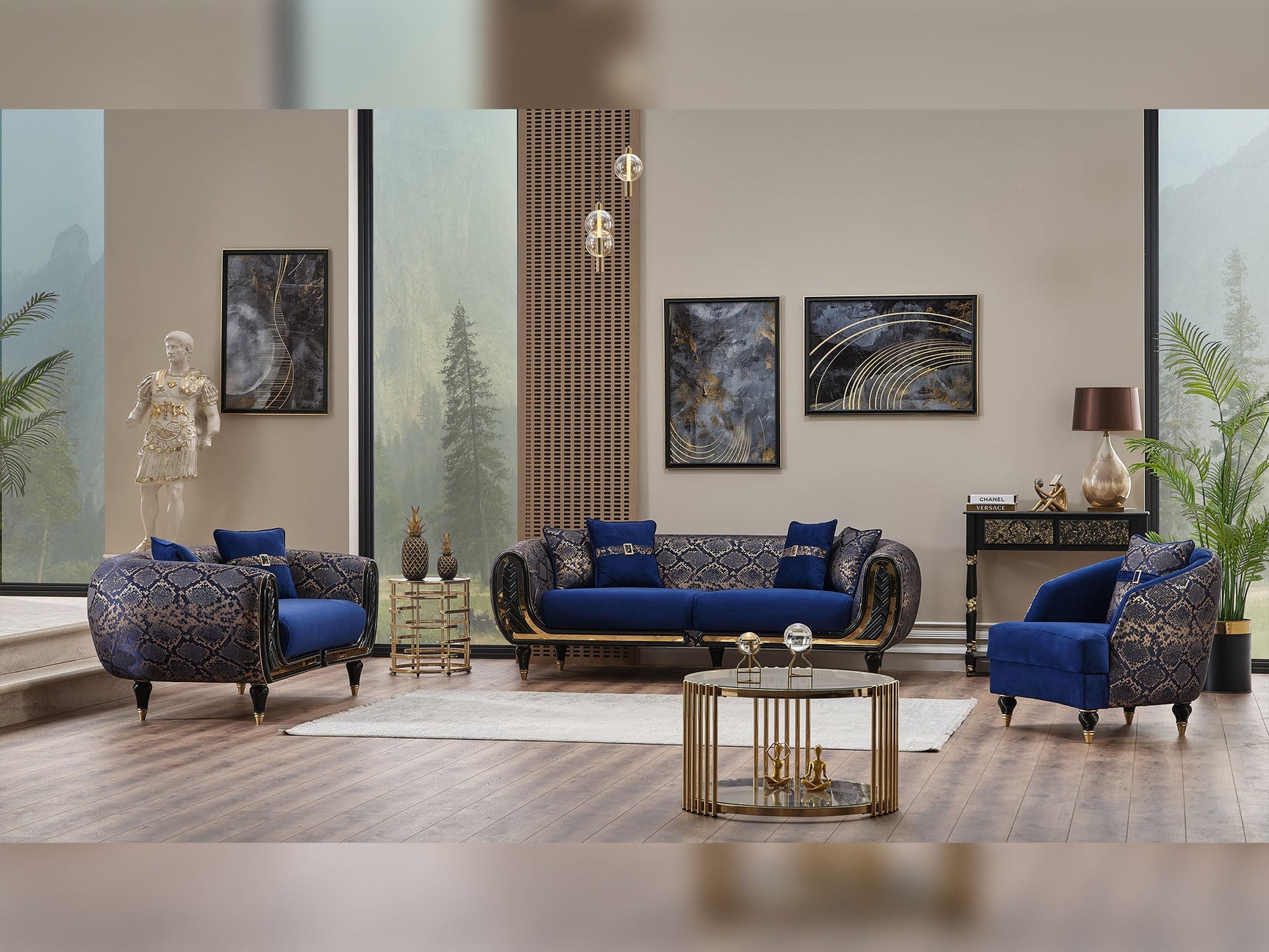 Lima Blue Chair