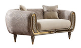 Lima Cream 3-pieces (Sofa & Loveseat & Chair) Living Room Set