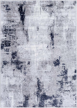 Limao Abstract Denim Area Rug - Clearance - Ornate Home