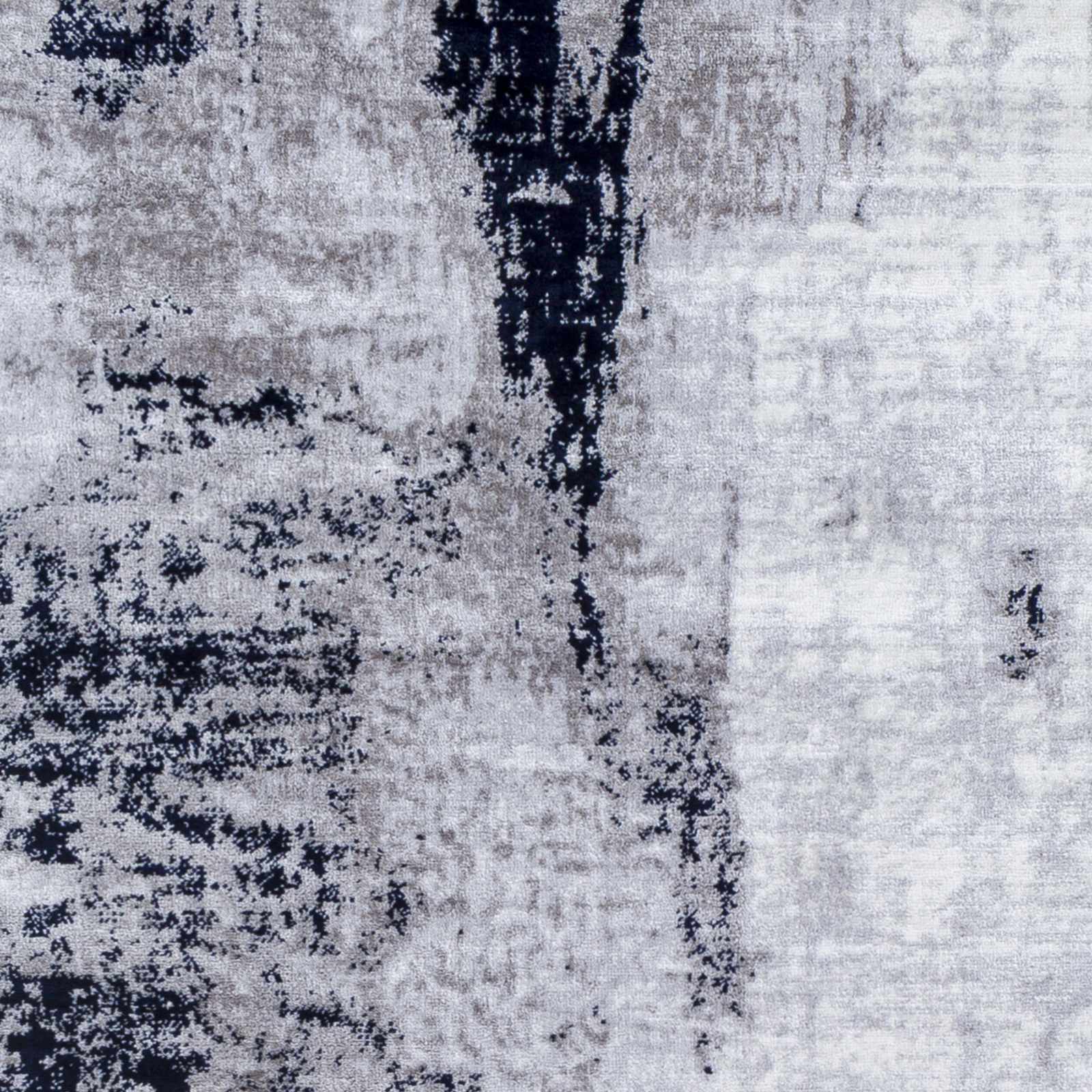 Limao Abstract Denim Area Rug - Clearance - Ornate Home
