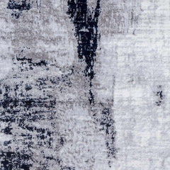 Limao Abstract Denim Area Rug - Clearance - Ornate Home