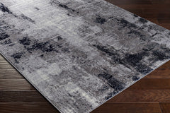 Limao Abstract Denim Area Rug - Clearance - Ornate Home