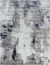 Limao Abstract Denim Area Rug - Clearance - Ornate Home