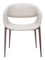 Limay Beige & Walnut Dining Chair (Set of 2) - Ornate Home
