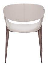 Limay Beige & Walnut Dining Chair (Set of 2) - Ornate Home