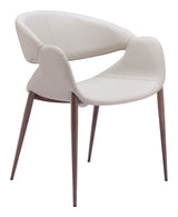 Limay Beige & Walnut Dining Chair (Set of 2) - Ornate Home