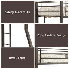 Limbra Brown Bunk Bed - Ornate Home