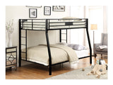 Limbra Sandy Black Full XL/Queen Bunk Bed - Ornate Home