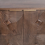 Lina Kona Brown 4 Door Cabinet - Ornate Home