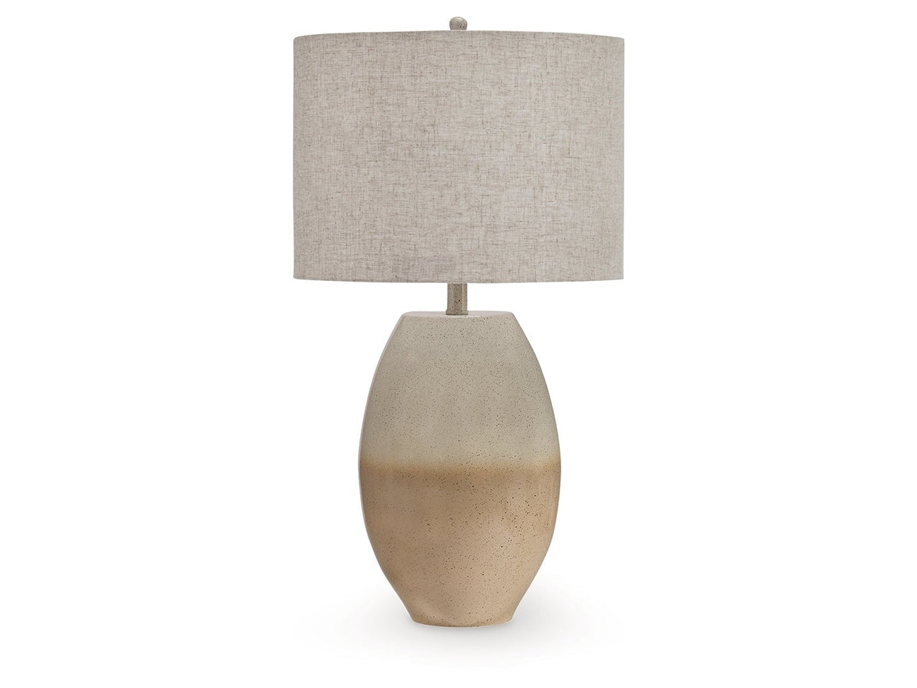 Linas Cream/Beige Metal Table Lamp (1/CN) (Online Special Price) - Ornate Home