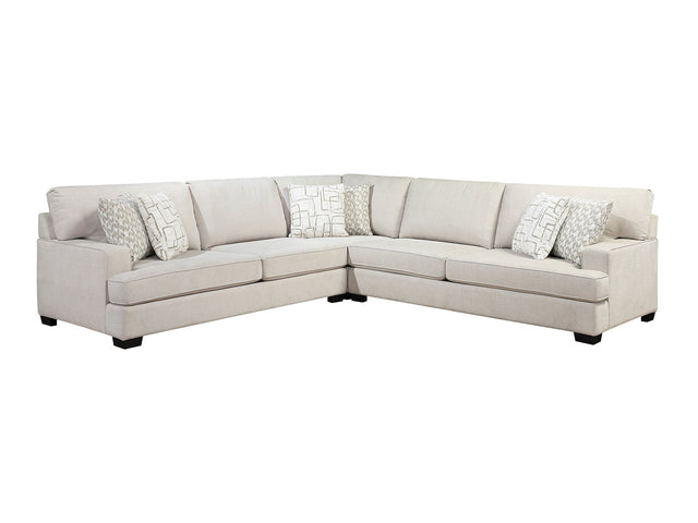 Lincoln Beige 3-Piece Sectional - Ornate Home