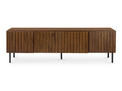 Lincoln Brown Media Cabinet - Ornate Home