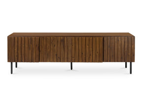 Lincoln Brown Media Cabinet - Ornate Home