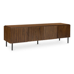 Lincoln Brown Media Cabinet - Ornate Home