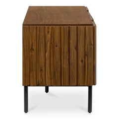 Lincoln Brown Media Cabinet - Ornate Home