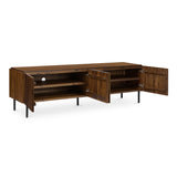 Lincoln Brown Media Cabinet - Ornate Home