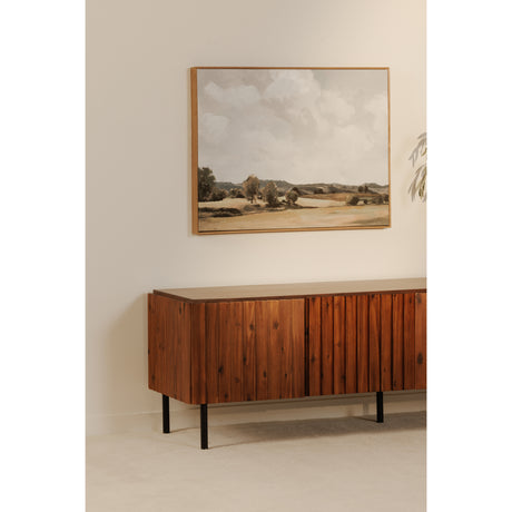 Lincoln Brown Media Cabinet - Ornate Home