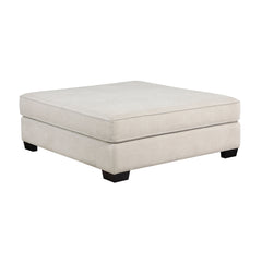 Lincoln Hall Beige Ottoman - Ornate Home