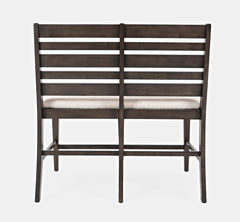 Lincoln Square Dark Espresso Counter Bench - Ornate Home