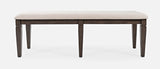 Lincoln Square Dark Espresso/Cream Dining Bench - Ornate Home