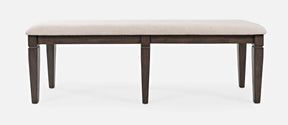 Lincoln Square Dark Espresso/Cream Dining Bench - Ornate Home
