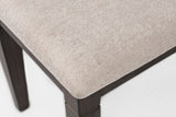 Lincoln Square Dark Espresso/Cream Dining Bench - Ornate Home