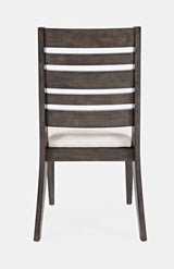 Lincoln Square Dark Espresso/Cream Ladderback Chair (Set of 2) - Ornate Home