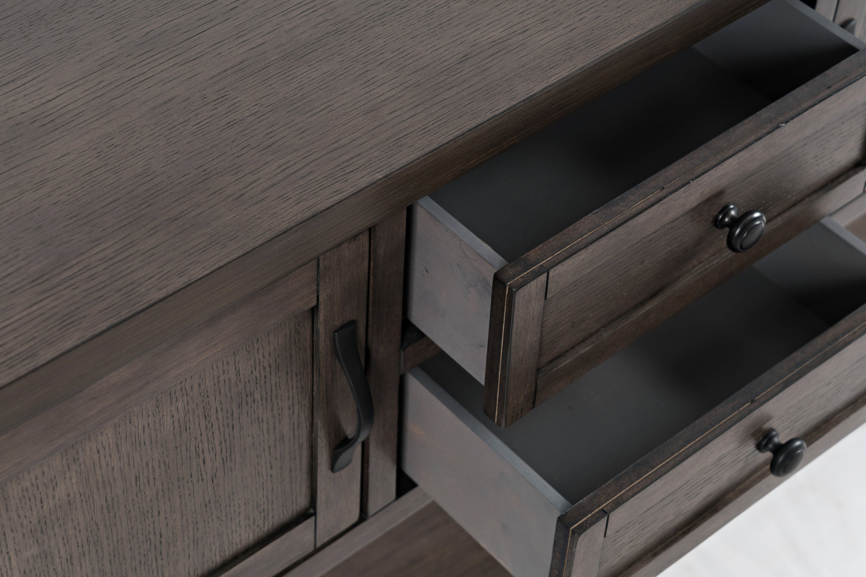 Lincoln Square Dark Espresso Server - Ornate Home