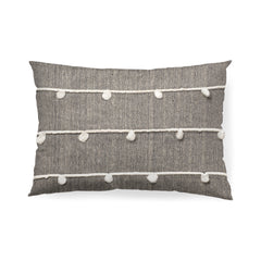 Linda Navy/Cream/White 13x21 Pillow Cover - Ornate Home