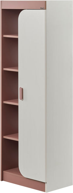 Linda Pink/White Bookcase - Ornate Home