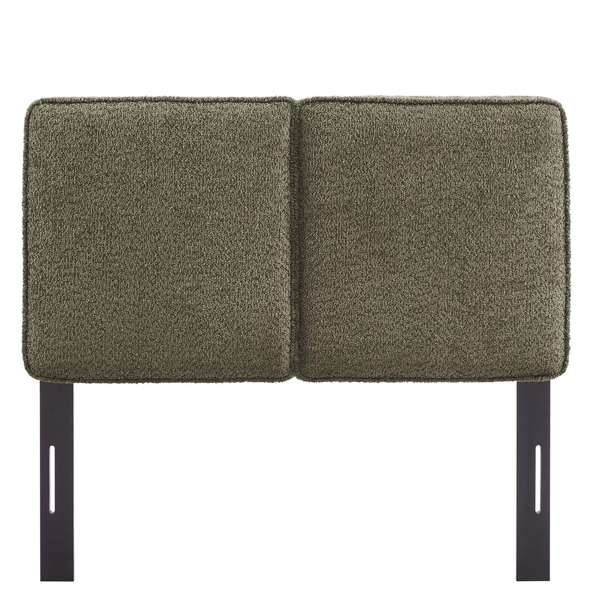 Lindee Sage Boucle Fabric Twin Headboard - Ornate Home