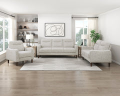 Linden Beige Chair - Ornate Home