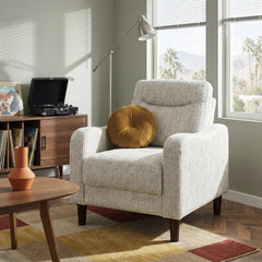 Linden Beige Chair - Ornate Home
