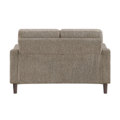 Linden Beige Loveseat - Ornate Home